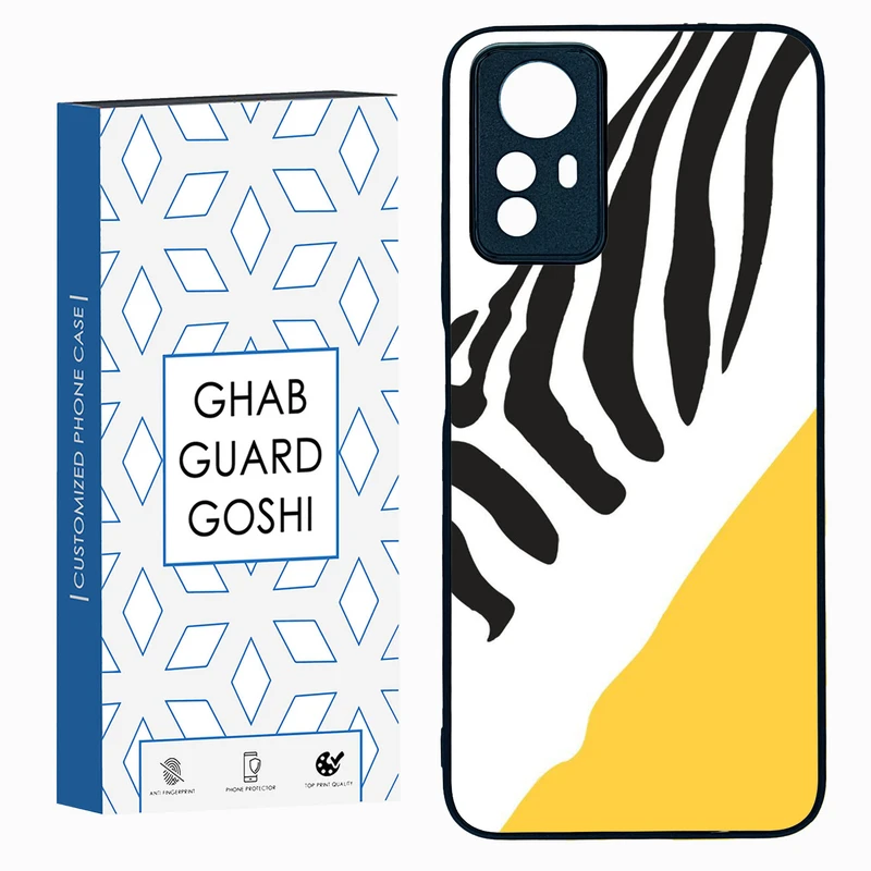 کاور قاب گارد گوشی طرح گورخر کد TPU-025 مناسب برای گوشی موبایل شیائومی Redmi Note 12s