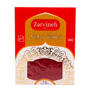زعفران سرگل زروینه - 4 گرم