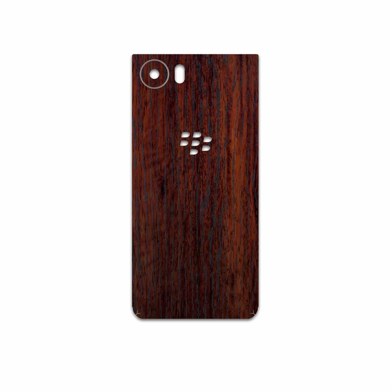 برچسب پوششی ماهوت مدل Red-Wood مناسب برای گوشی موبایل بلک بری KEYONE