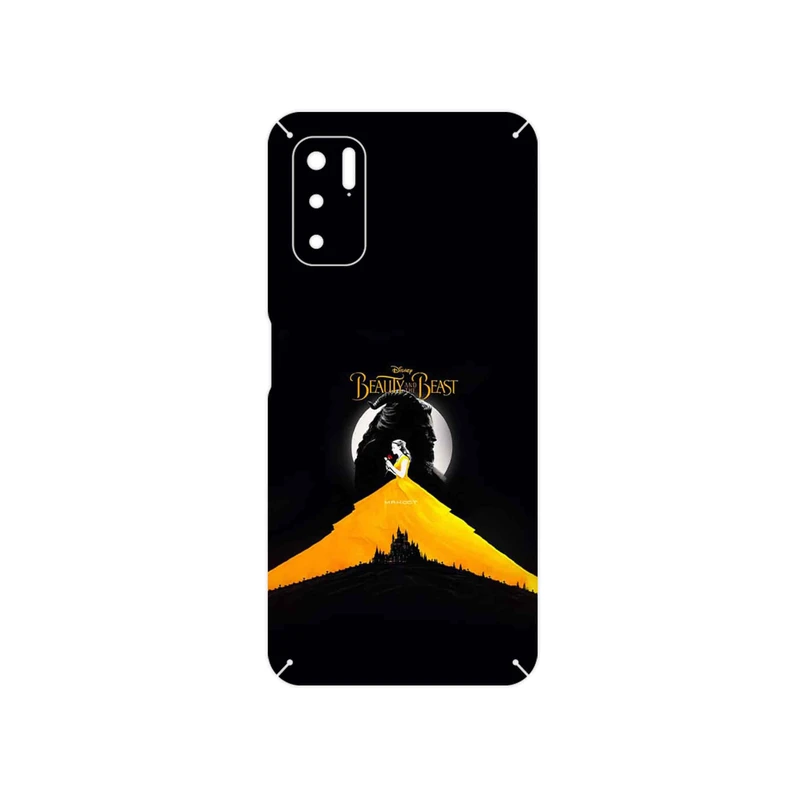 برچسب پوششی ماهوت مدل Beauty and the Beast مناسب برای گوشی موبایل شیائومی Redmi Note 10 5G