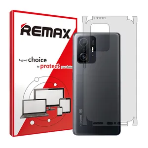 Remax brand shockproof clear back protector glass for Xiaomi 11T Pro