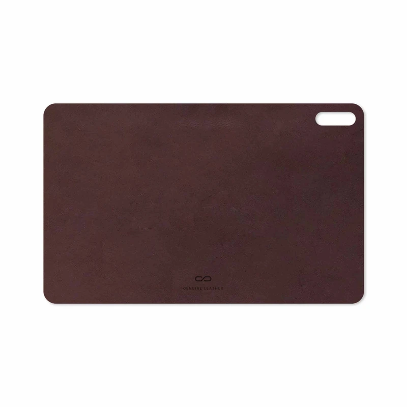 برچسب پوششی ماهوت مدل Matte-Dark-Brown-Leather مناسب برای تبلت هوآوی Matepad 10.4 2020 BAH3-L09