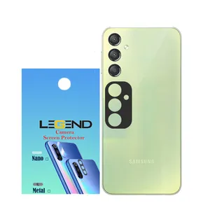 محافظ لنز دوربین لجند مدل فلزی مناسب برای گوشی موبایل سامسونگ Galaxy A24 