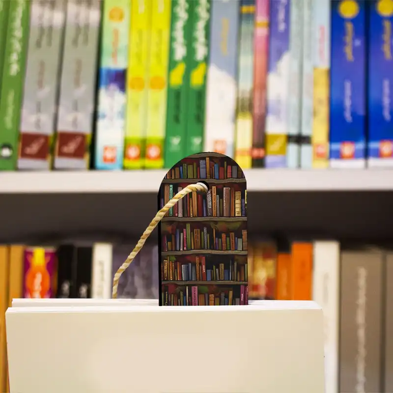 نشانگر کتاب ترمه طراحان ایده مدل کتابخونه قدیمی کد cfp411