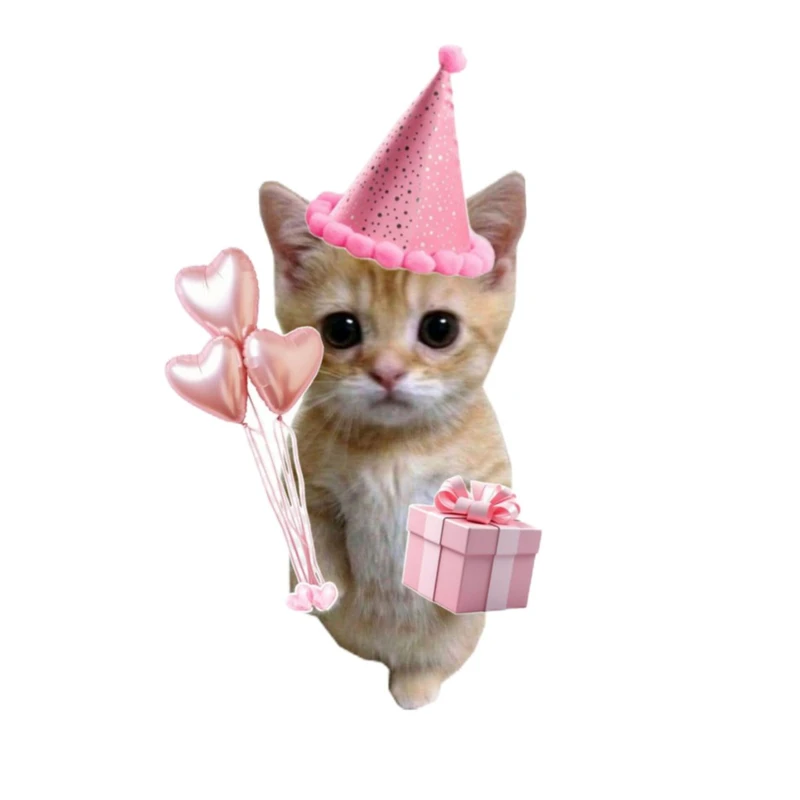 استیکر پارچه و لباس پاد آفرین مدل گربه مینیمال بامزه جذاب کد 1089