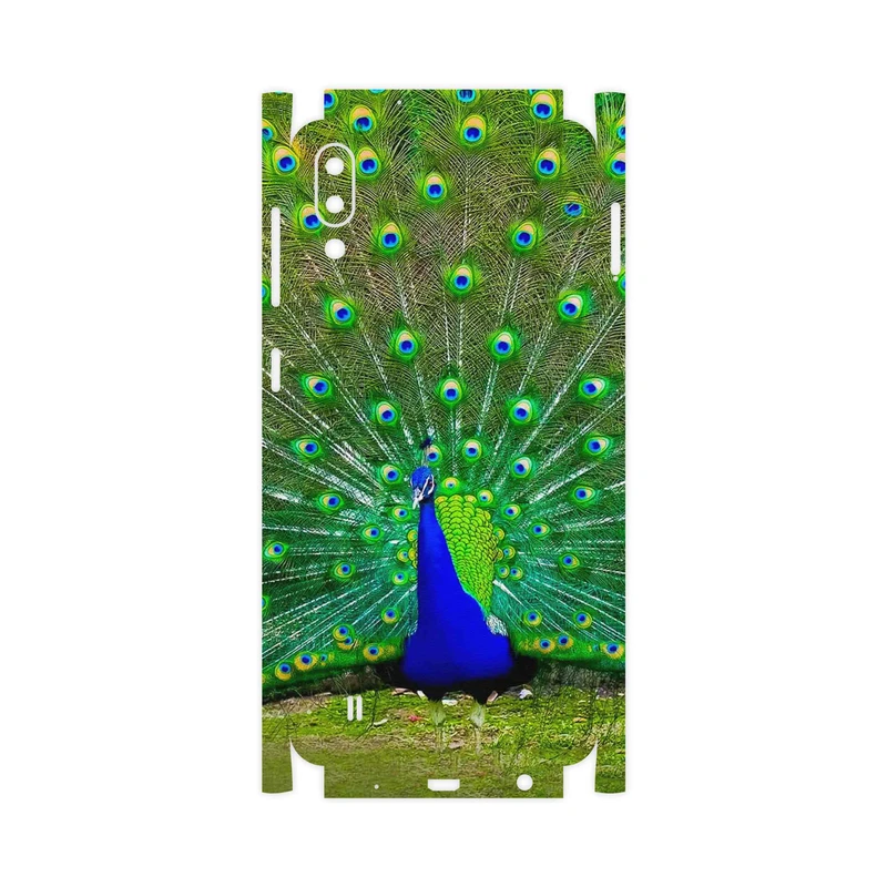 برچسب پوششی ماهوت مدل Peacock-FullSkin مناسب برای گوشی موبایل سامسونگ Galaxy M10