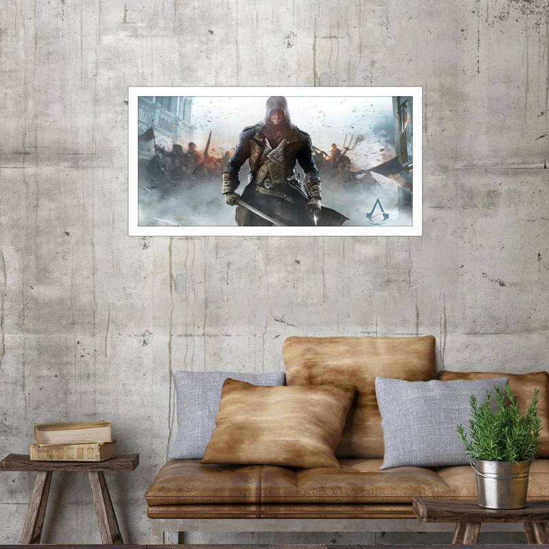 تابلو بکلیت طرح بازی اساسینز کریدز مدل W-S3864