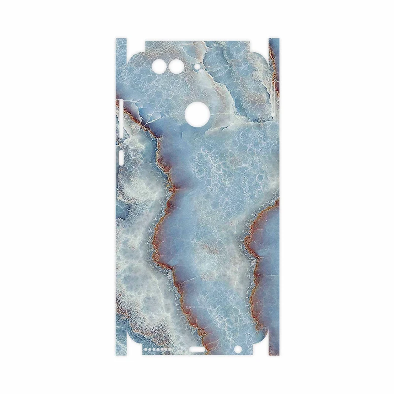 برچسب پوششی ماهوت مدل Blue Ocean Marble-FullSkin مناسب برای گوشی موبایل هوآوی Nova 2 Plus