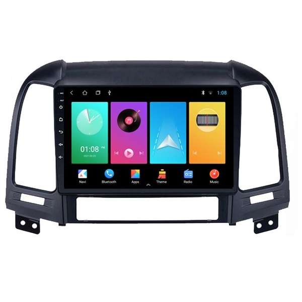 پخش کننده تصویری خودرو ووکس مدل C200PRO مناسب برای سانتافه