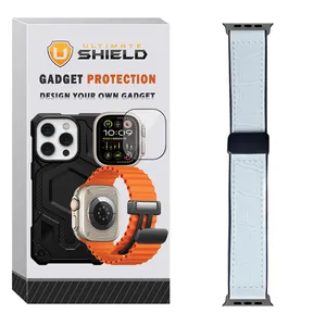 Ultimate Shield BB Leather Mag Band for Apple Watch Series 4/5/6/Se size 40mm