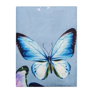  ملحفه آدنو مدل Butterfly کد CH15 یک نفره سایز 120x200 سانتیمتر