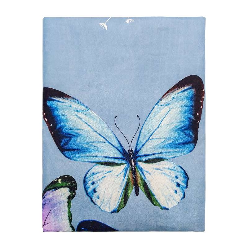  ملحفه آدنو مدل Butterfly کد CH15 یک نفره سایز 120x200 سانتیمتر