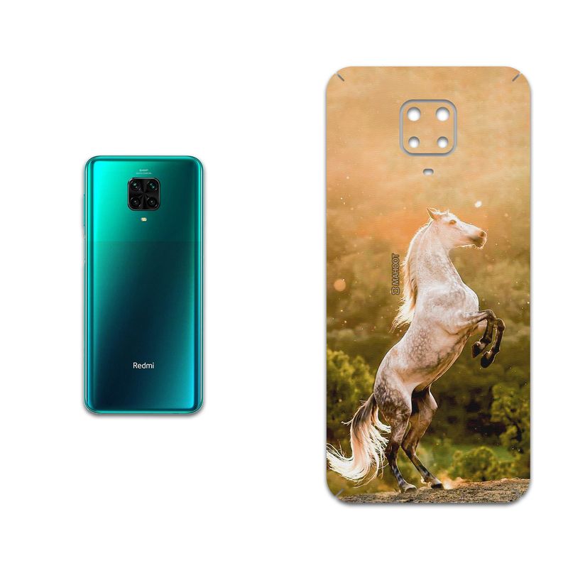 برچسب پوششی ماهوت مدل Horse-2 مناسب برای گوشی موبایل شیائومی Redmi Note 9 Pro