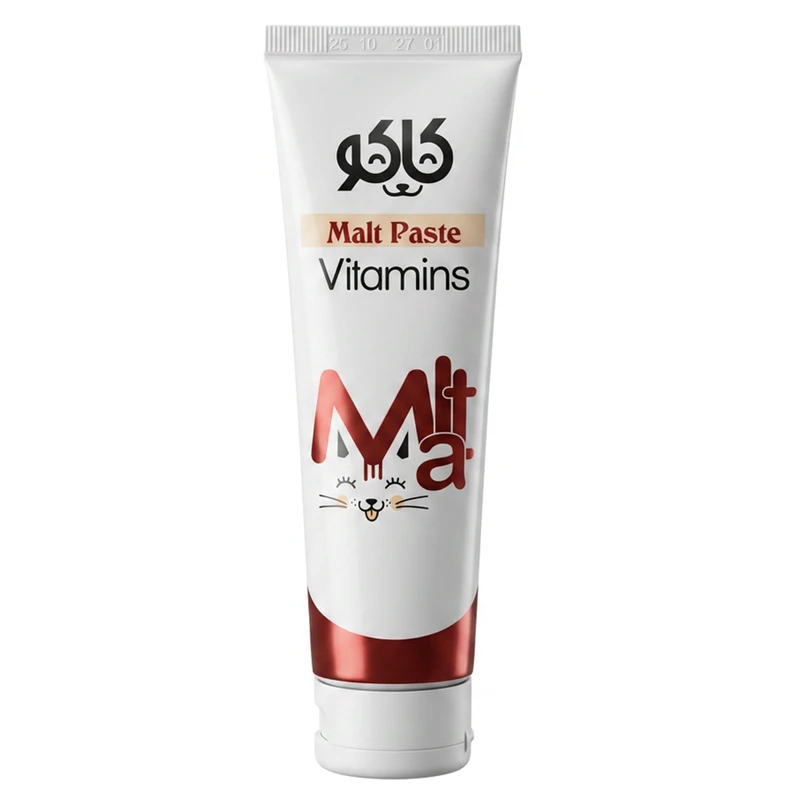 خمیر مالت گربه کاکو مدل vitamins وزن 100 گرم