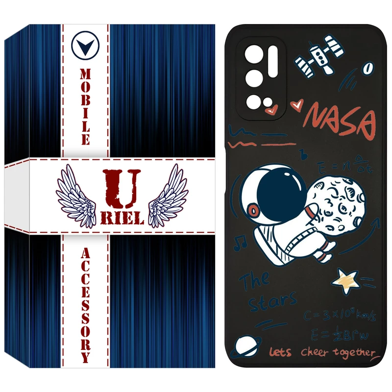 کاور یوریل مدل KSH کد 27 طرح ناسا مناسب برای گوشی موبایل شیائومی Redmi Note 10 5G