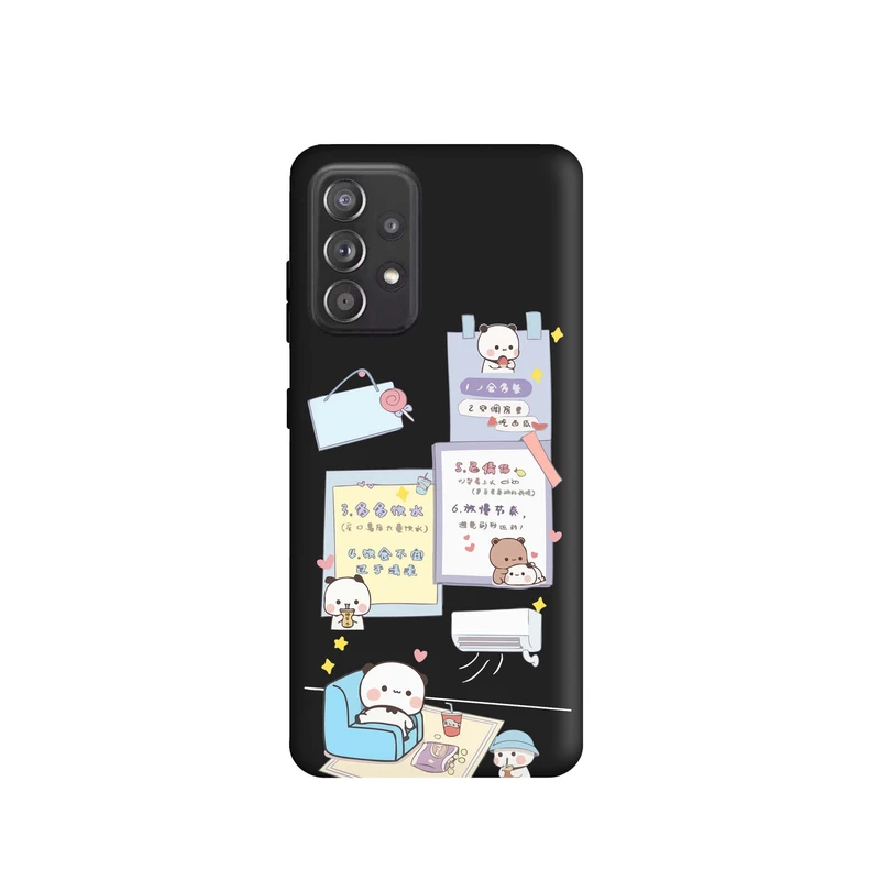 کاور قاب گارد طرح خرس تنبل کد a4889 مناسب برای گوشی موبایل سامسونگ Galaxy A52 / A52s
