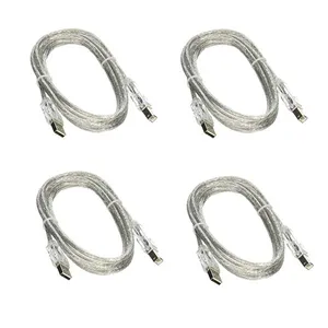 کابل USB پرینتر مدل wbu طول 5 متر بسته 4 عددی