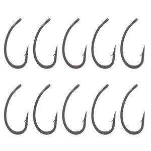قلاب ماهیگیری اوساکو مدل  gripper curve shank GR سایز 6 بسته 10 عددی