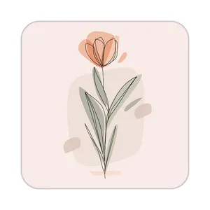 زیر لیوانی کاکتی طرح عاشقانه مدل mp37951