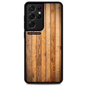 AKAM AMC-WSGS21U-WOOD-21 Cover For Samsung Galaxy S21 Ultra