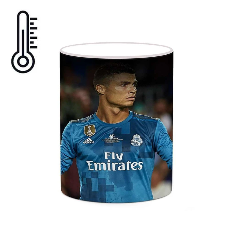 ماگ حرارتی کاکتی مدل کریستیانو رونالدو کد mgh24799