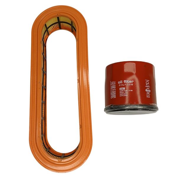 فیلتر روغن خودرو کد ECU-1226 مناسب برای کوییک به همراه فیلتر هوا