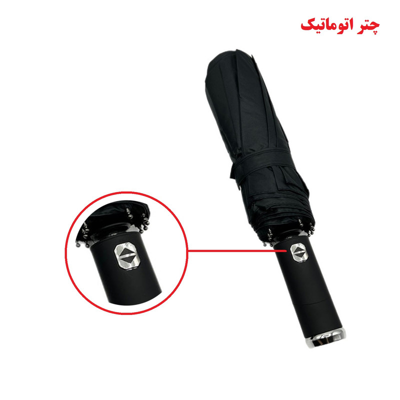 چتر مدل چراغ قوه دار شاهی