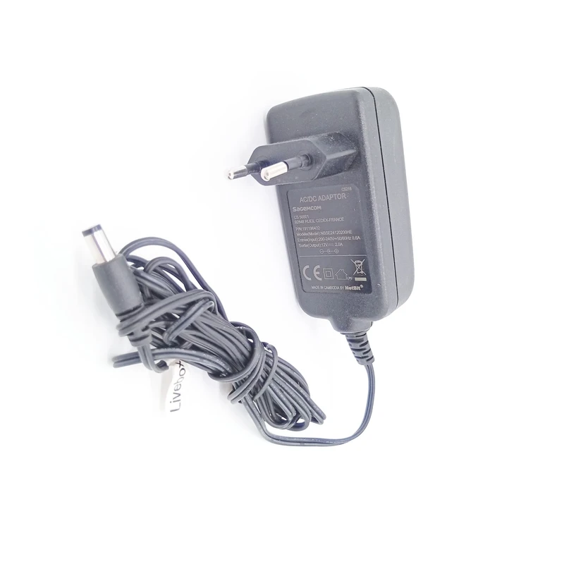 آداپتور 12 ولت 2 آمپر ساجم مدل NBS24K120200HE