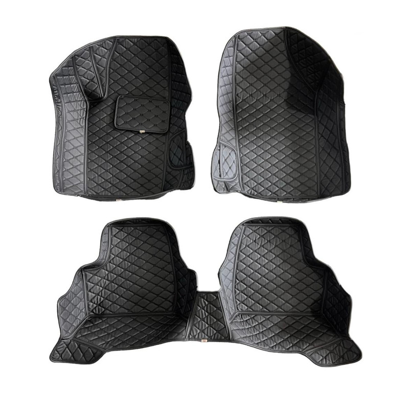 کفپوش پنج بعدی خودرو مدل چرم  کد P مناسب برای پژو 206