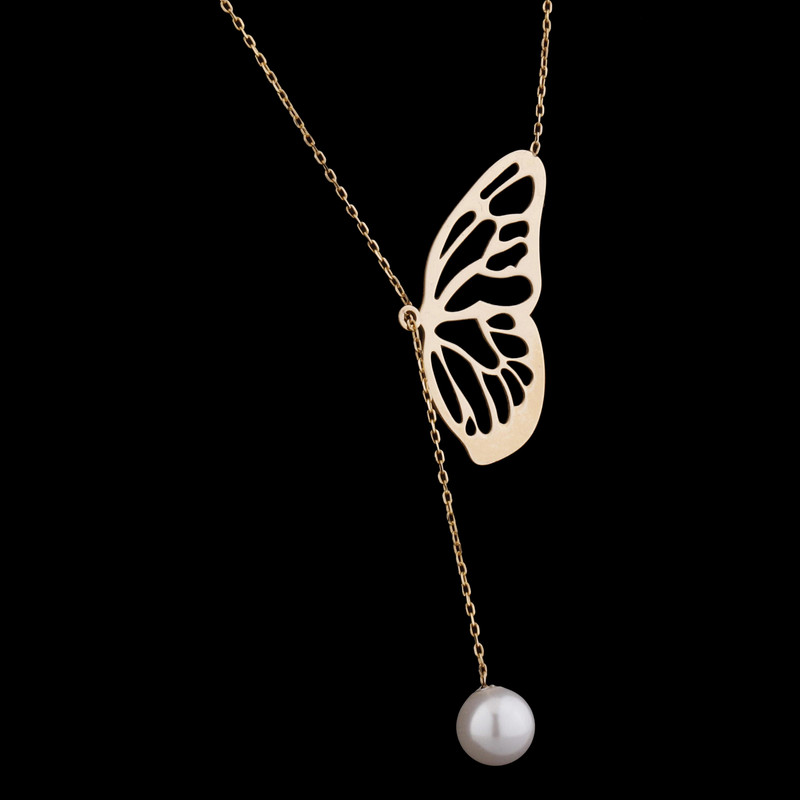 گردنبند طلا 18 عیار زنانه میو گلد مدل NC1553 گردنبند طلا 18 عیار زنانه میو گلد مدل NC1553