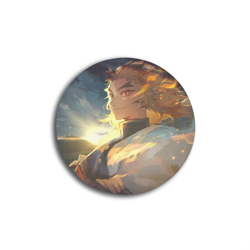 زیر لیوانی مدل انیمه شیطان کش کد Demon Slayer 386