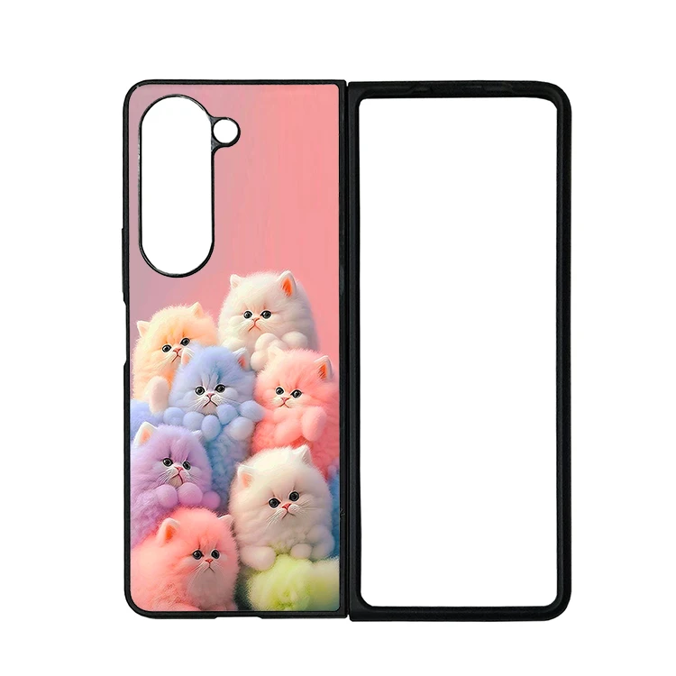 کاور گالری وبفر طرح گربه مناسب برای گوشی سامسونگ Galaxy Z Fold 5
