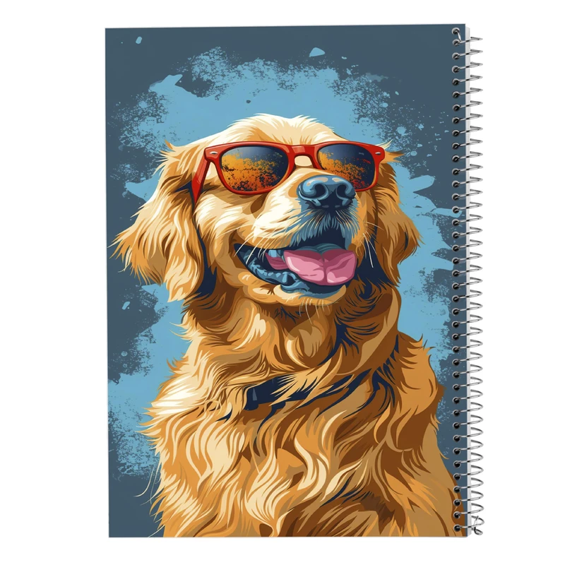 دفتر مشق 50 برگ مدوپد مدل سگ و گربه کد DF17318