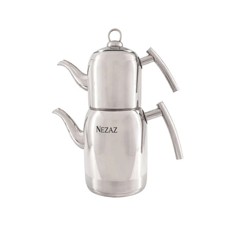 ست کتری و قوری نزاز کد 5018 گنجایش کتری 2 لیتر گنجایش قوری 1 لیتر