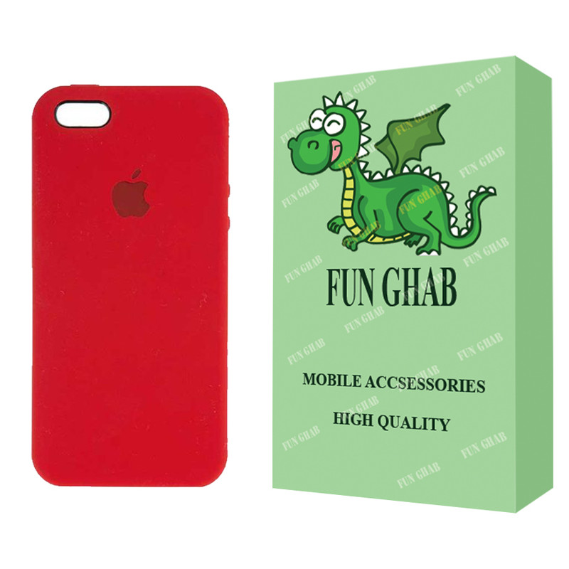کاور فان قاب مدل سیلیکونی طرح SLB مناسب برای گوشی موبایل اپل iPhone 5 / 5s / SE