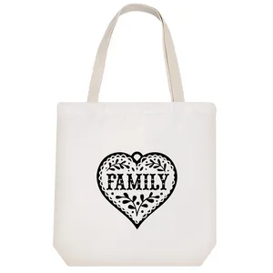 ساک خرید خندالو مدل قلب خانواده کد 8155