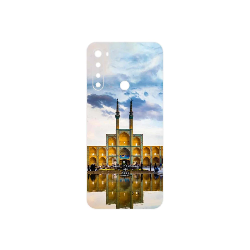 برچسب پوششی ماهوت مدل Amir Chakhmaq Square Yazd مناسب برای گوشی موبایل شیائومی Redmi Note 8T