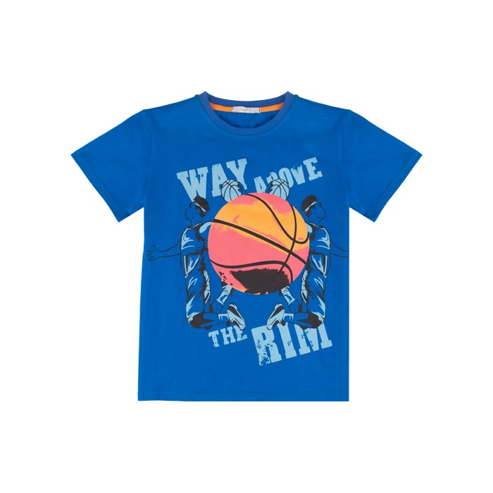تی شرت آستین کوتاه پسرانه فیورلا مدل بسکتبالیست 43065 -  - 1