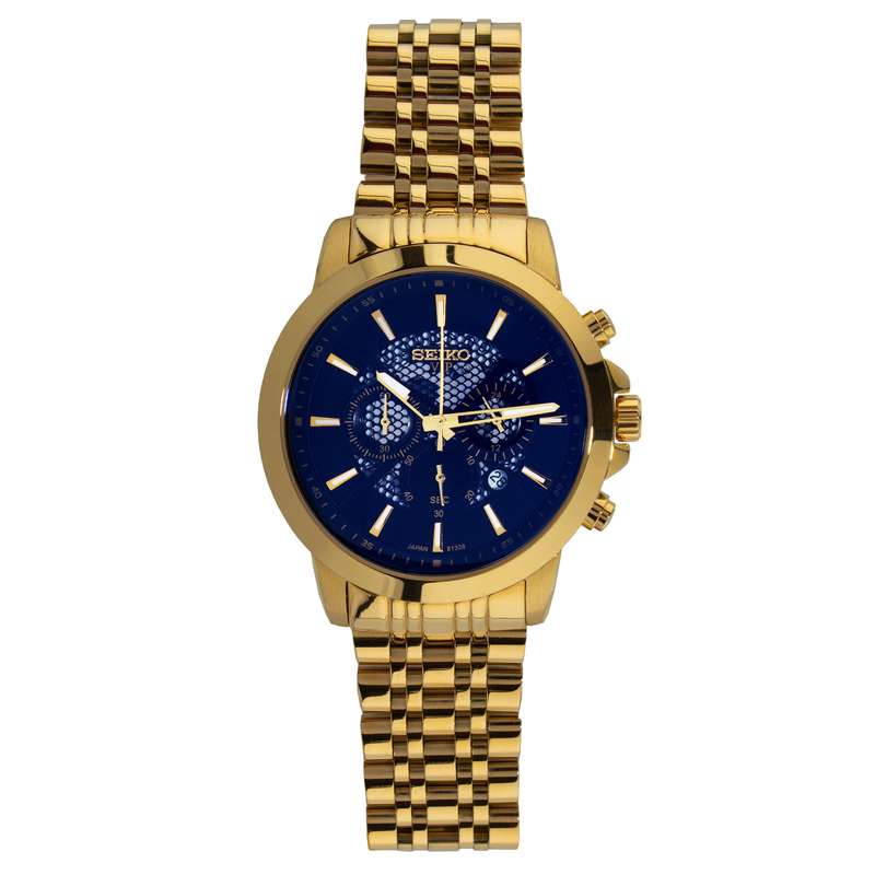 ساعت مچی عقربهای مردانه سیکو مدل کرنوگراف موتور ژاپنی دارای تقویم ساعت مچی عقربهای مردانه سیکو مدل کرنوگراف موتور ژاپنی دارای تقویم