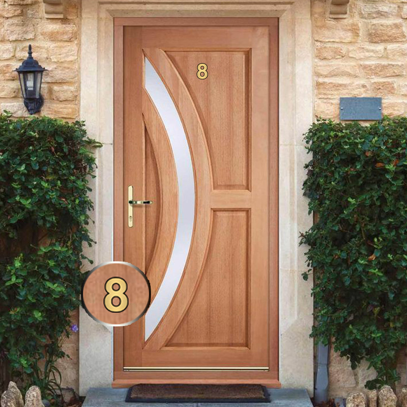 تابلو نشانگر کازیوه طرح پلاک واحد شماره 8 کد B-G 08