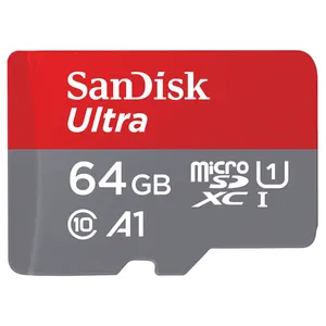   کارت حافظه‌ microSDHC مدل A1 کلاس 10 استاندارد UHS-I سرعت 90MBps ظرفیت 64 گیگابایت