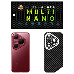 Multi Nano X-F1C Carbon Rear Skin For Huawei Pura 80 Pro Plus