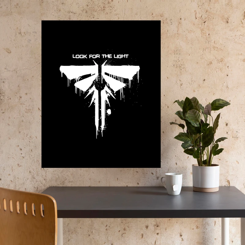 تابلو مدل گیمینگ فایرفلای لست اف اس last of us  کد 1271