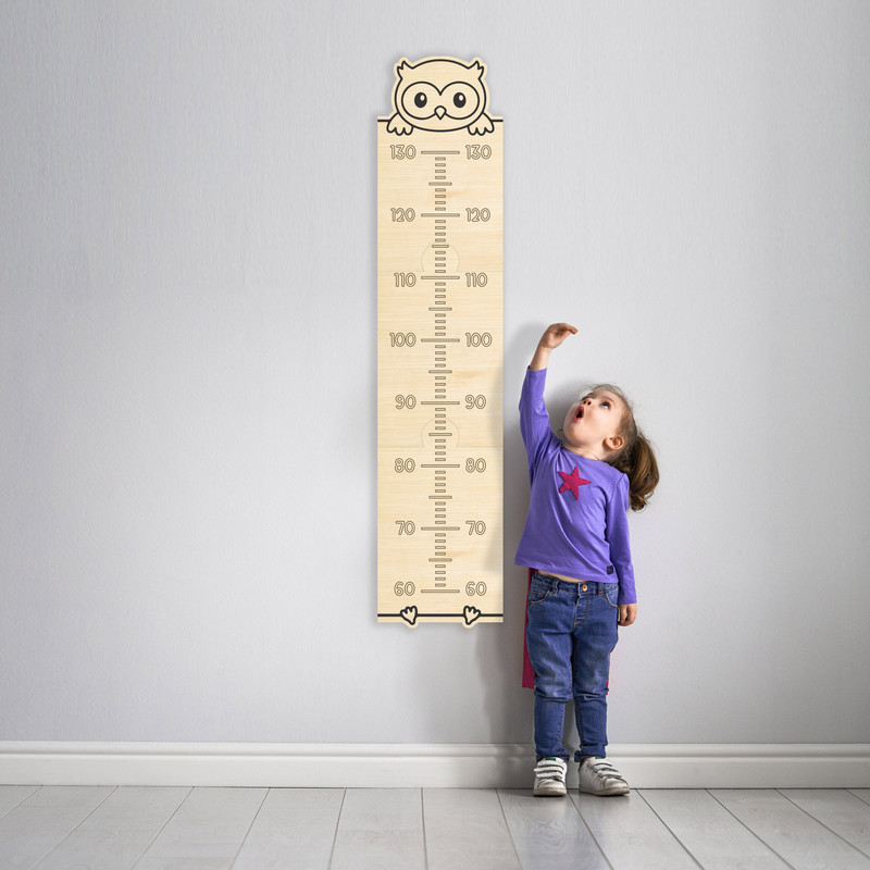 متر اندازه گیری کودک مدل جغد