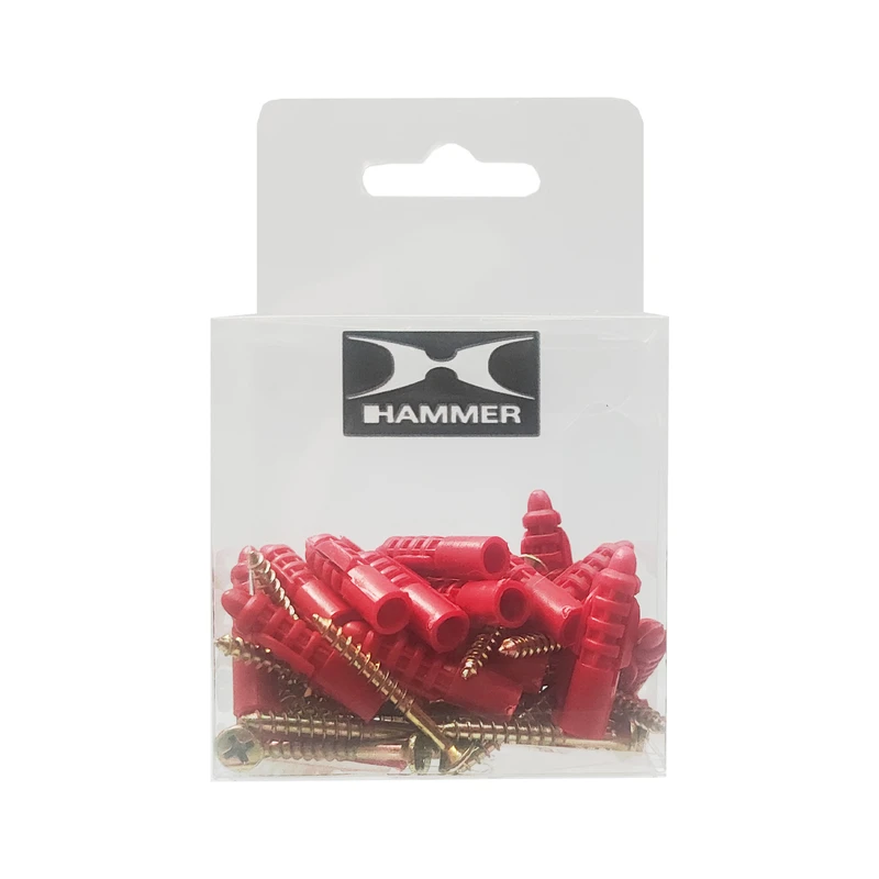 پیچ و رول پلاک هامر مدل 3cm بسته 50 عددی