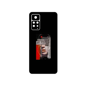 MAHOOT Collage of Mouth Cover Sticker for Xiaomi Redmi Note 11 Pro Plus 5G  India