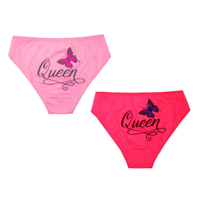 شورت زنانه طرح پروانه کد SHP03 مجموعه 2 عددی 