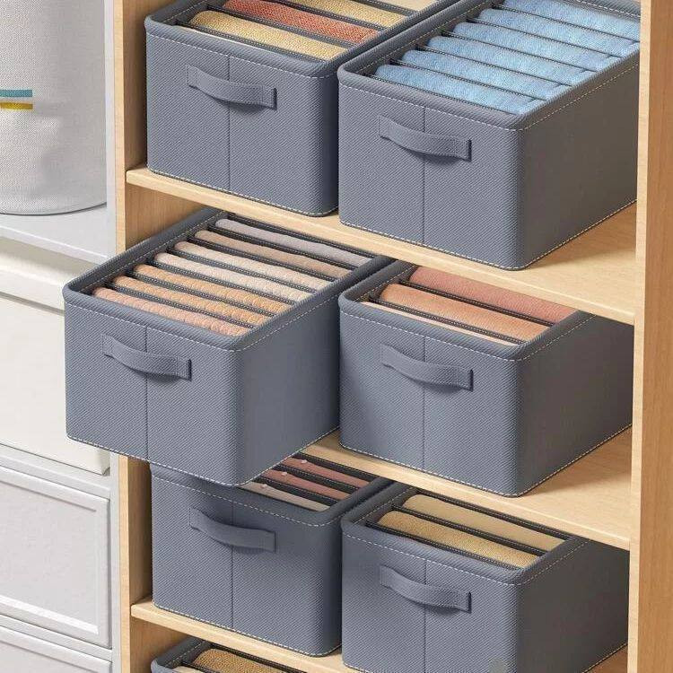 ارگانایزر لباس مادام کوکو مدل 6 خانه بسته 4 عددی