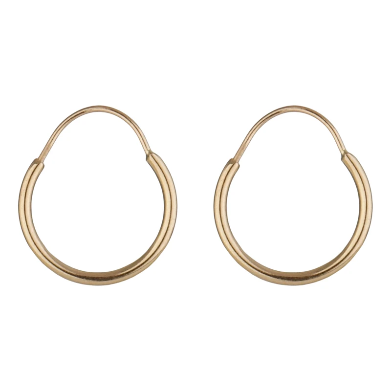 گوشواره طلا 18 عیار دخترانه طلای مستجابی مدل 15107