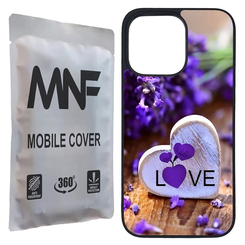 کاور ام ان اف طرح قلبی LOVE کد P-002 مناسب برای گوشی موبایل اپل iPhone 13 Pro
